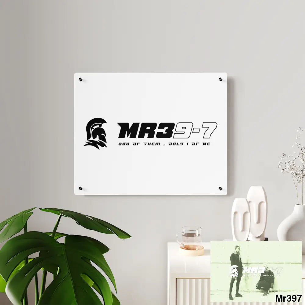 MR39 -Sparta Acrylic Wall Art Panels Home Decor