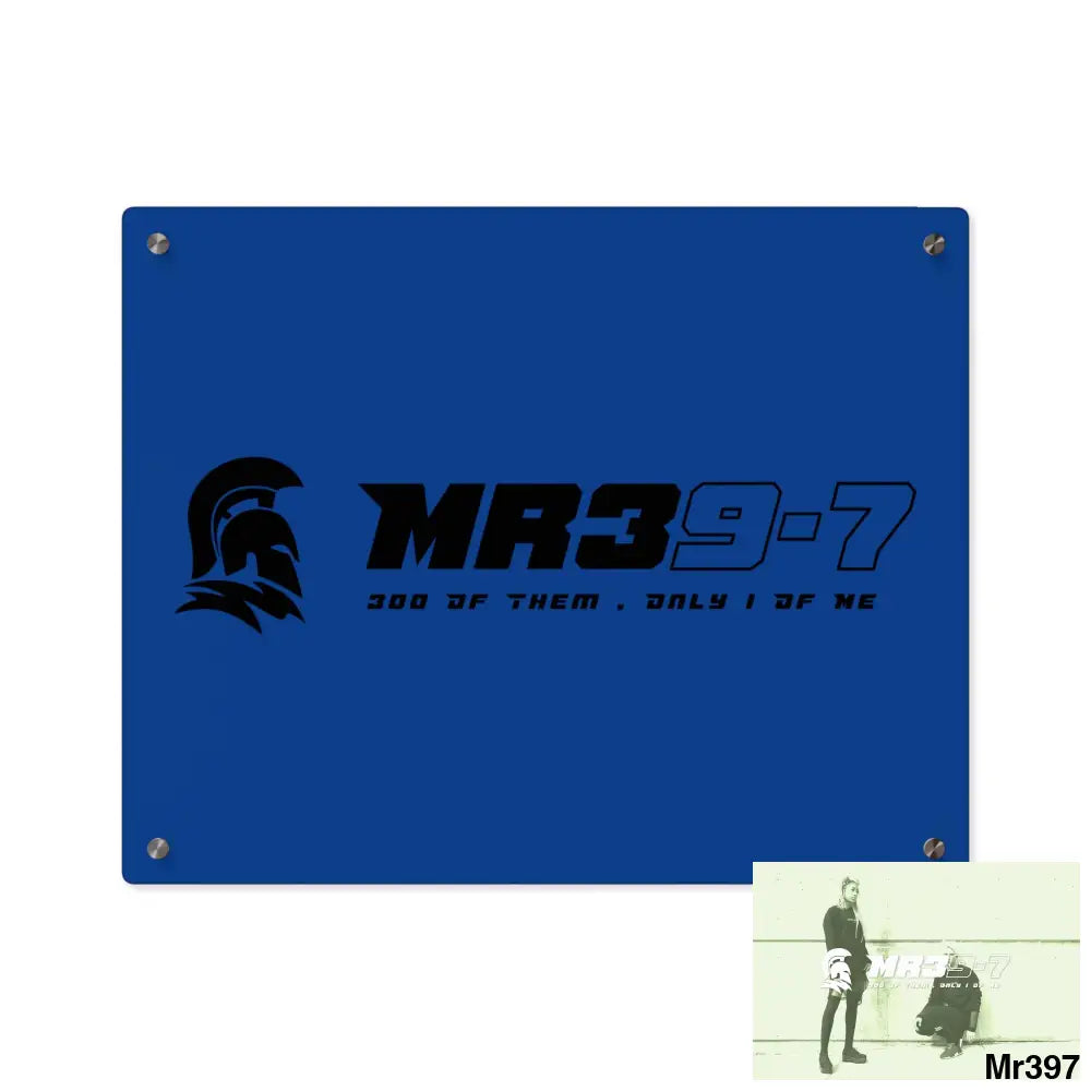 MR39 -Sparta Acrylic Wall Art Panels 20″ x 16″ (Horizontal) / 0.25’’ Home Decor