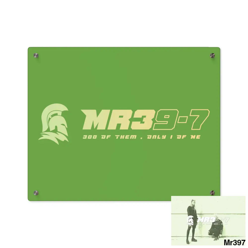 MR39 Sparta Sparta Acrylic Wall Art Panels 20″ x 16″ (Horizontal) / 0.25’’ Home Decor