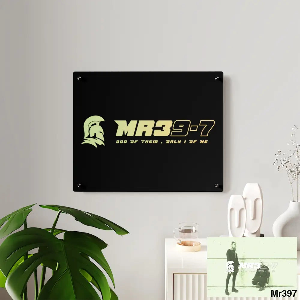 MR39 Sparta Sparta Acrylic Wall Art Panels Home Decor