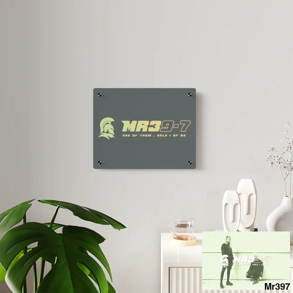 MR39 Sparta Sparta Acrylic Wall Art Panels Home Decor