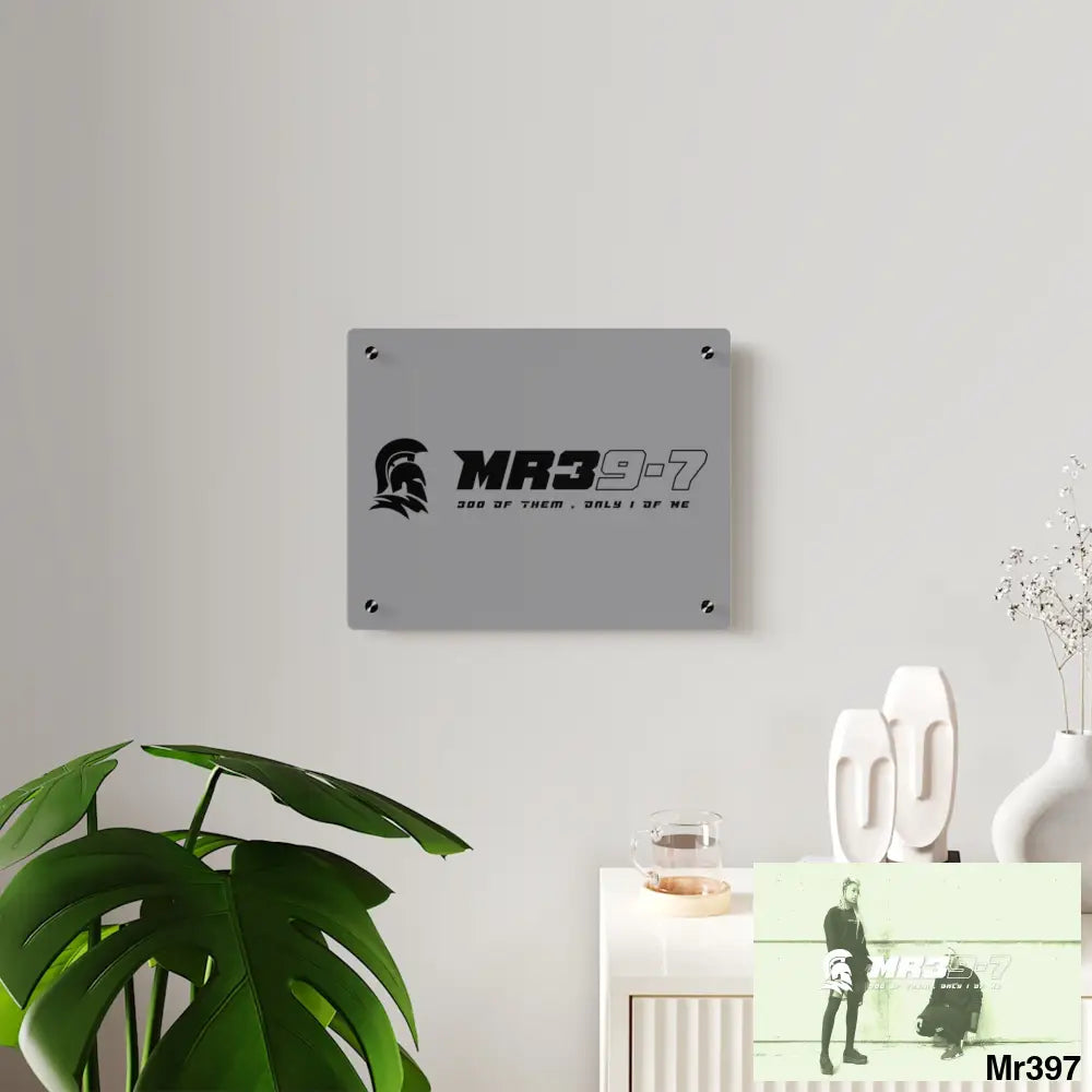 MR39 -Sparta Acrylic Wall Art Panels Home Decor