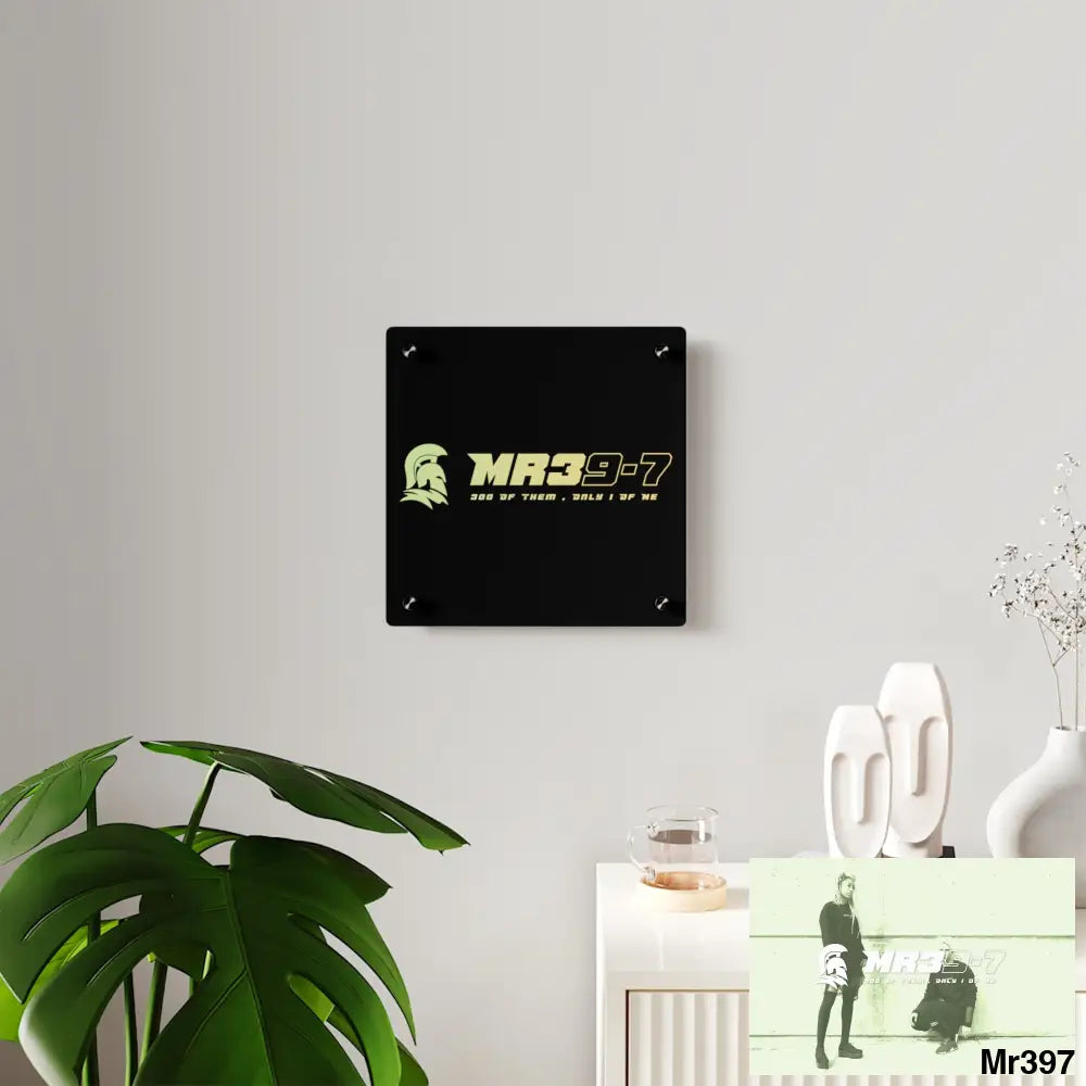 MR39 Sparta Sparta Acrylic Wall Art Panels Home Decor