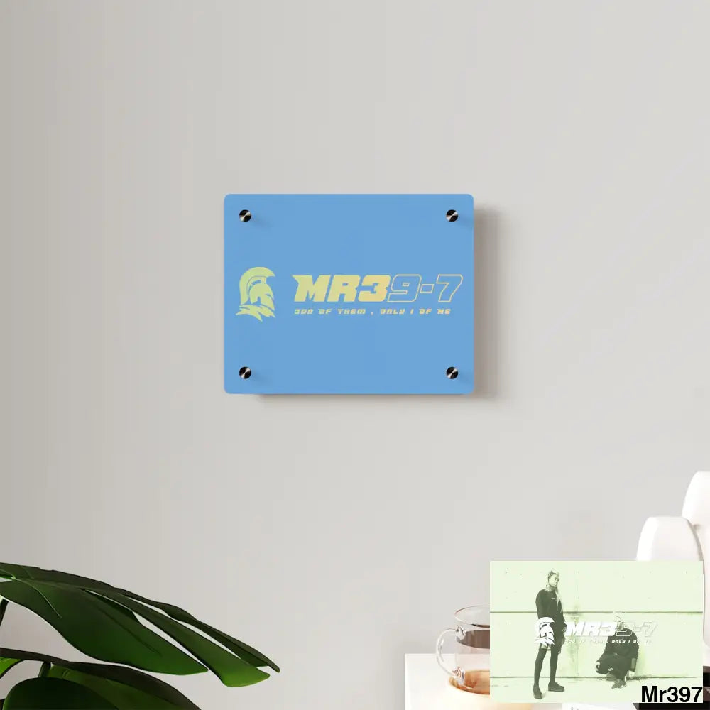 MR39 Sparta Sparta Acrylic Wall Art Panels Home Decor