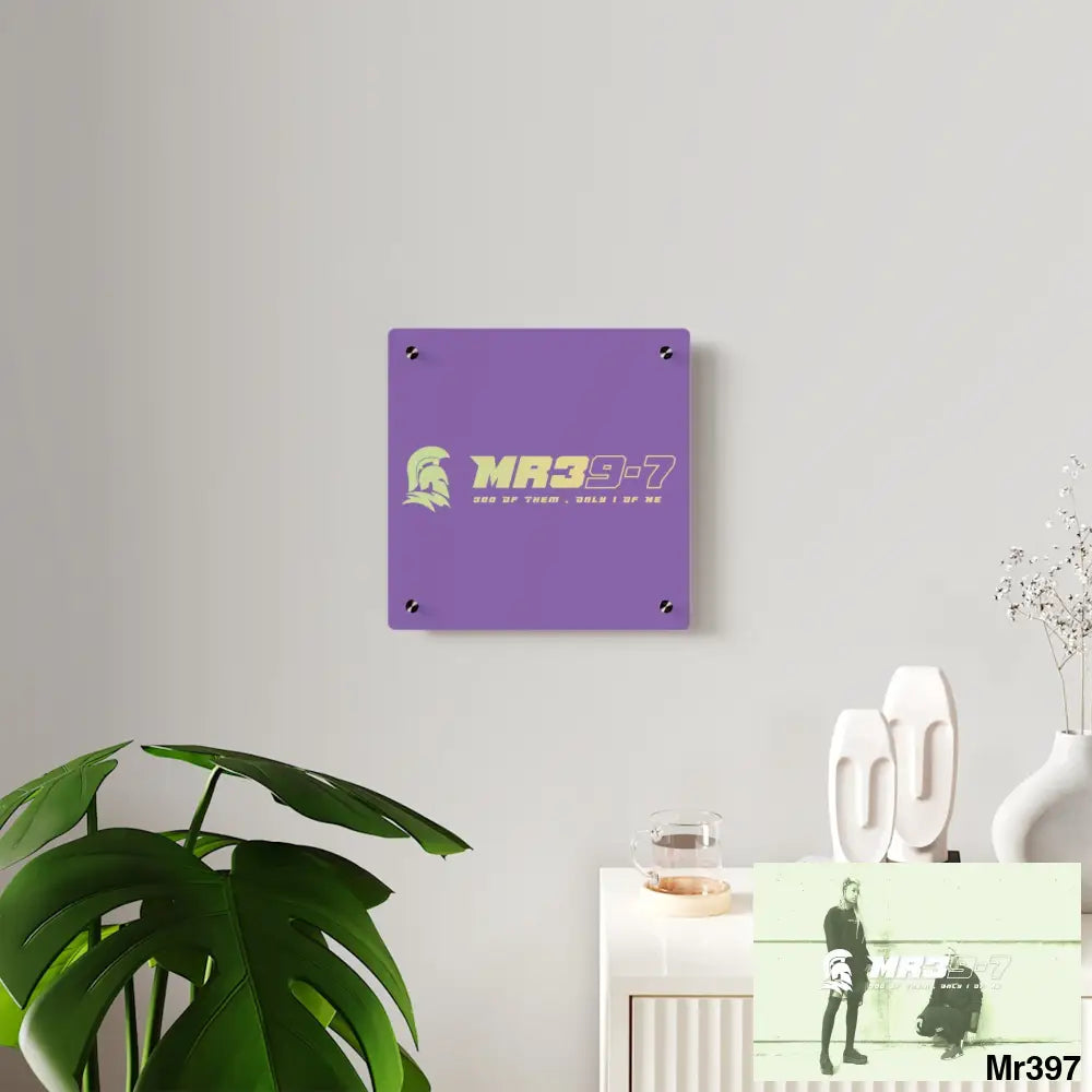 MR39 Sparta Sparta Acrylic Wall Art Panels Home Decor