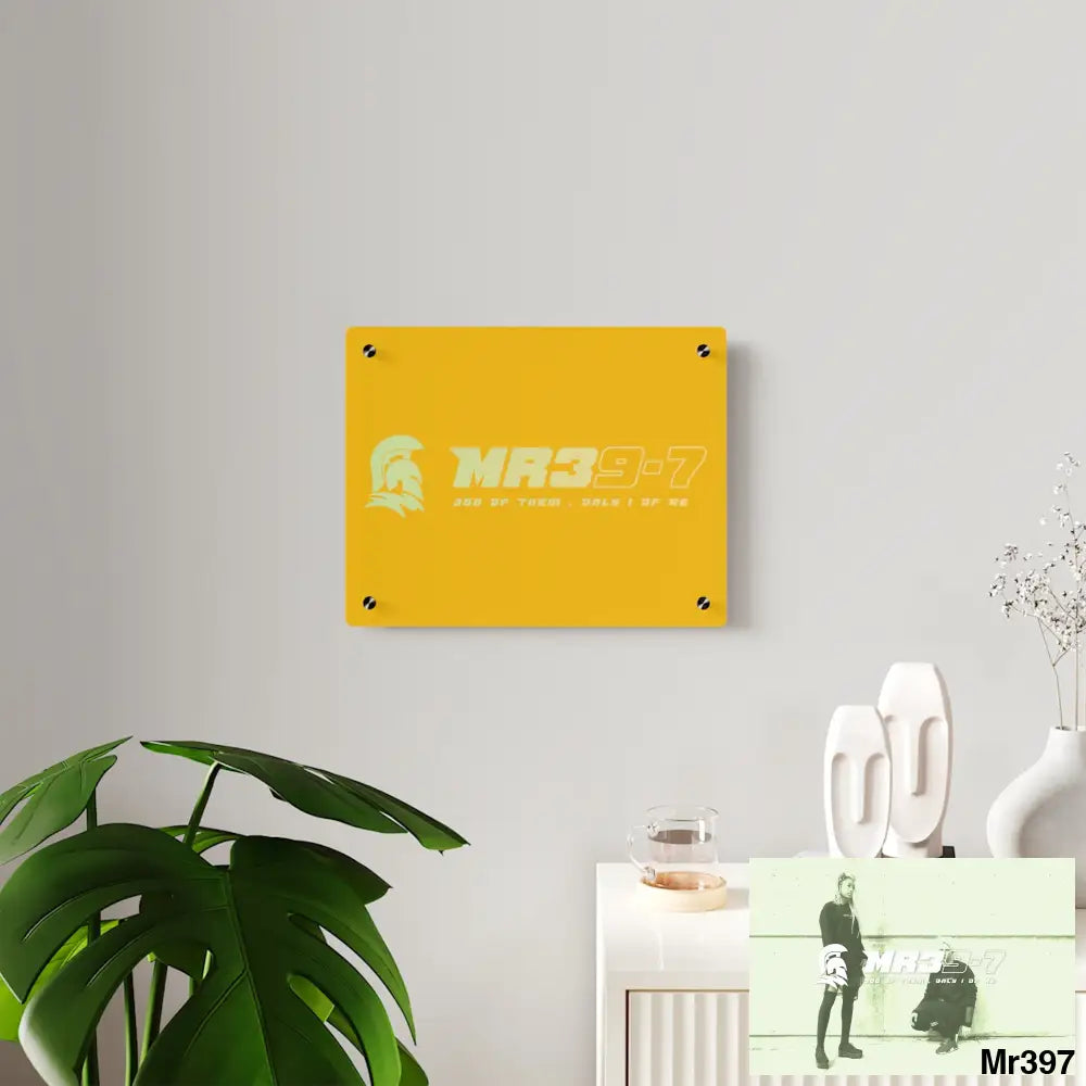 MR39 Sparta Sparta Acrylic Wall Art Panels Home Decor