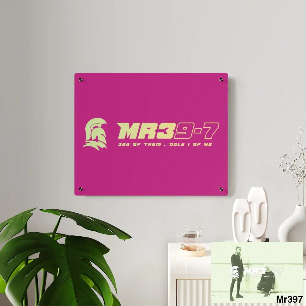 MR39 Sparta Sparta Acrylic Wall Art Panels Home Decor