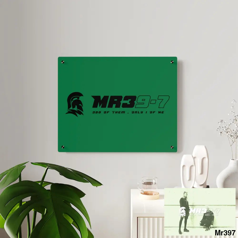 MR39 -Sparta Acrylic Wall Art Panels Home Decor
