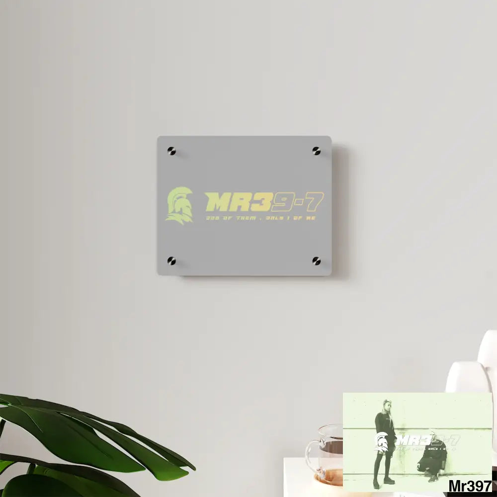 MR39 Sparta Sparta Acrylic Wall Art Panels Home Decor