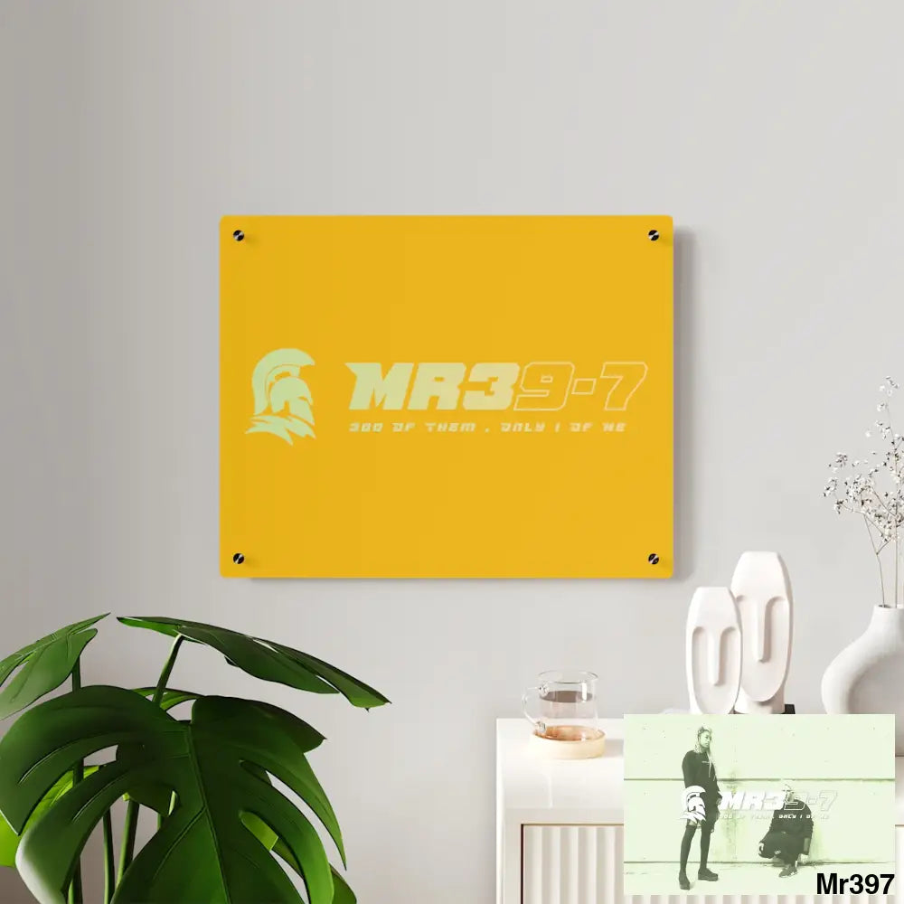 MR39 Sparta Sparta Acrylic Wall Art Panels Home Decor