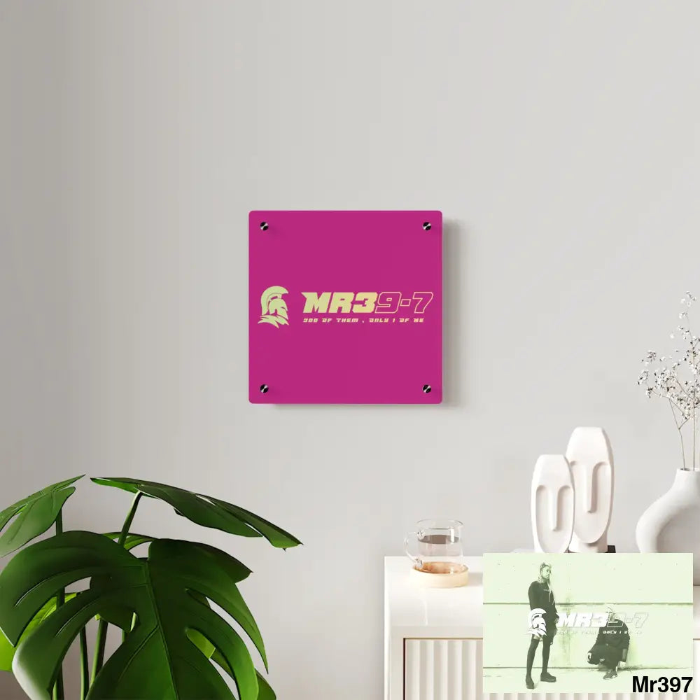 MR39 Sparta Sparta Acrylic Wall Art Panels Home Decor