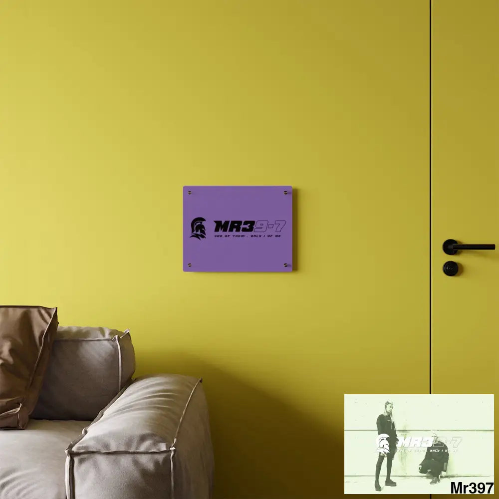 MR39 -Sparta Acrylic Wall Art Panels Home Decor