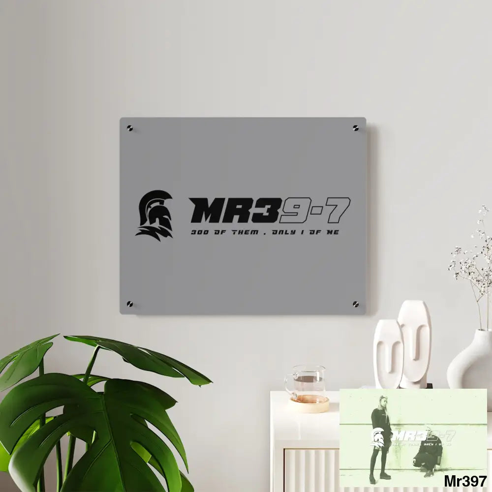 MR39 -Sparta Acrylic Wall Art Panels Home Decor