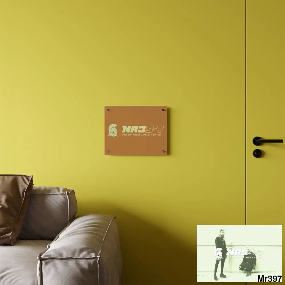 MR39 Sparta Sparta Acrylic Wall Art Panels Home Decor