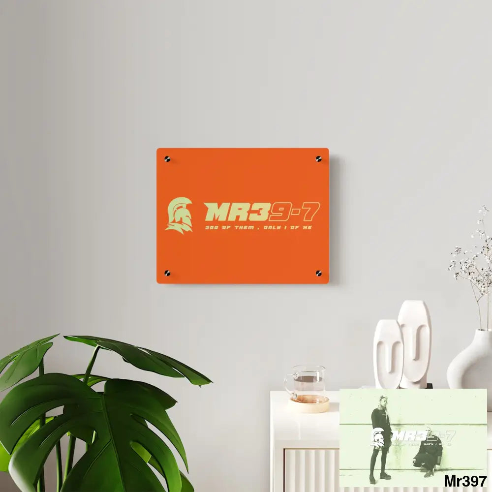 MR39 Sparta Sparta Acrylic Wall Art Panels Home Decor