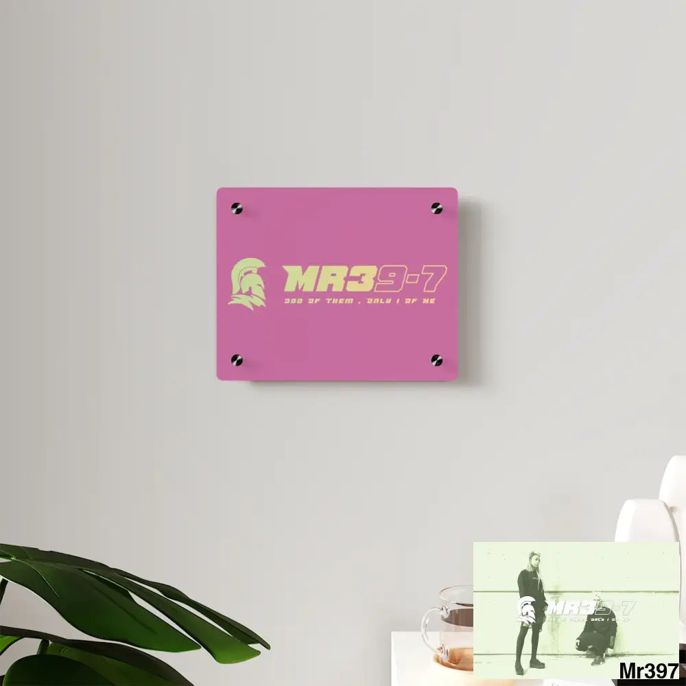 MR39 Sparta Sparta Acrylic Wall Art Panels Home Decor