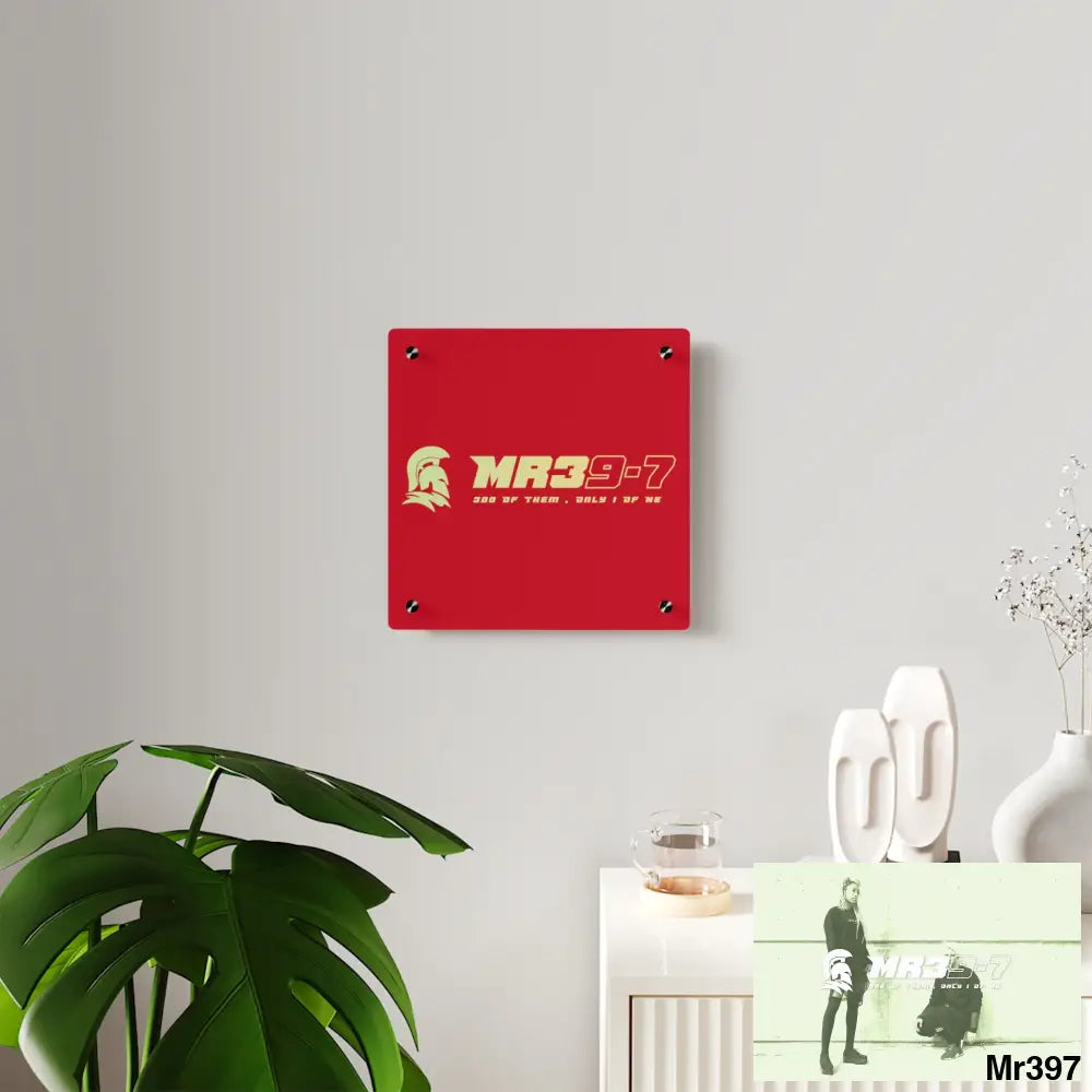 MR39 Sparta Sparta Acrylic Wall Art Panels Home Decor