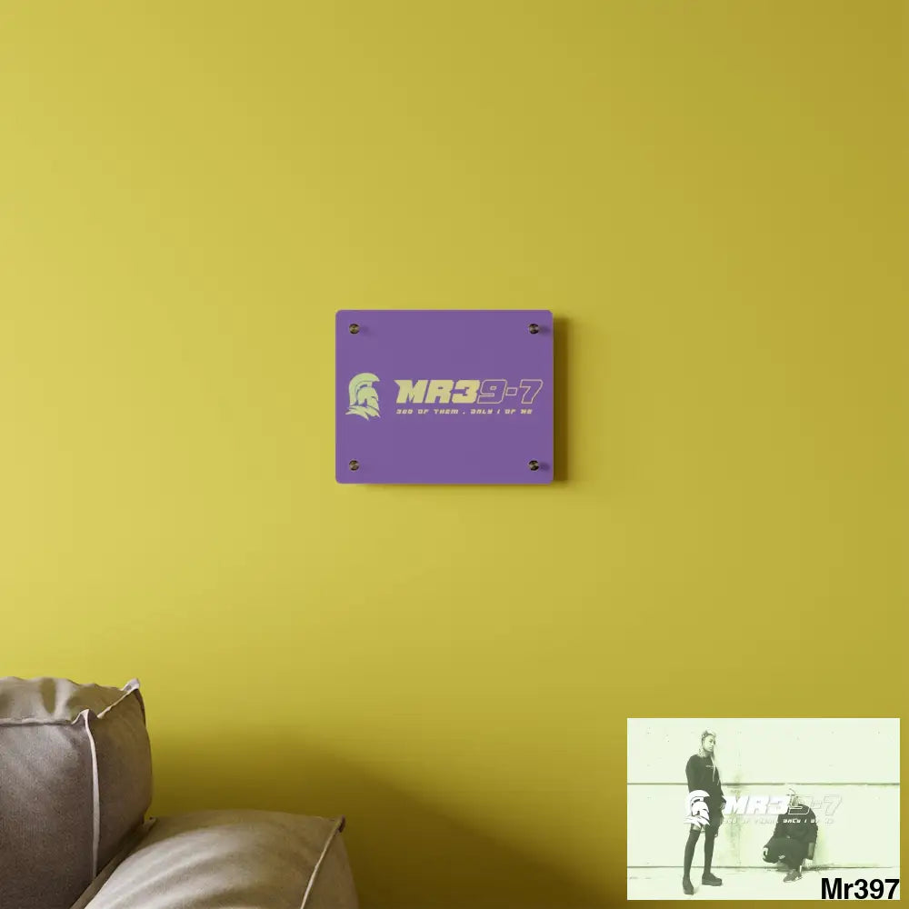 MR39 Sparta Sparta Acrylic Wall Art Panels Home Decor