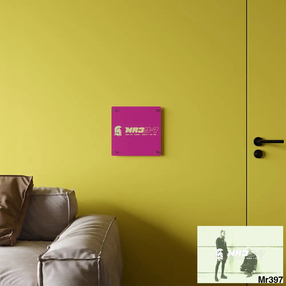 MR39 Sparta Sparta Acrylic Wall Art Panels Home Decor