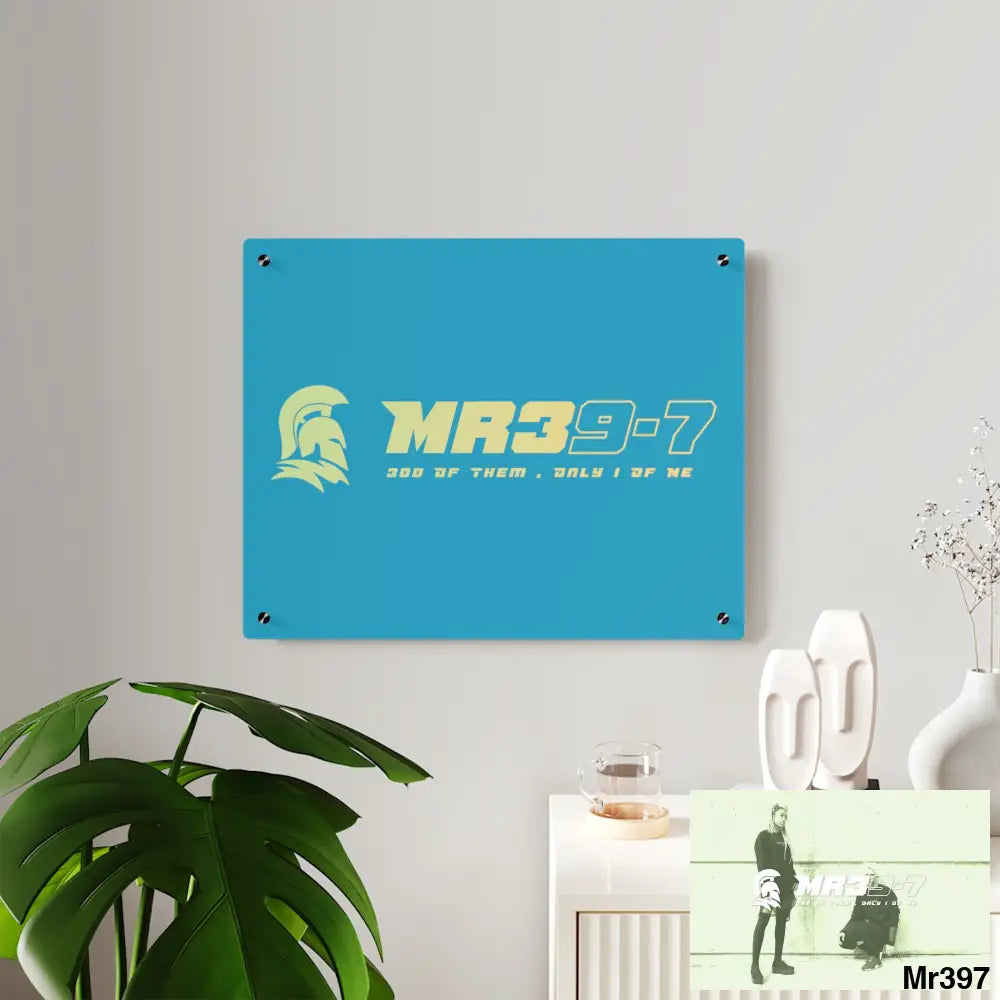 MR39 Sparta Sparta Acrylic Wall Art Panels Home Decor