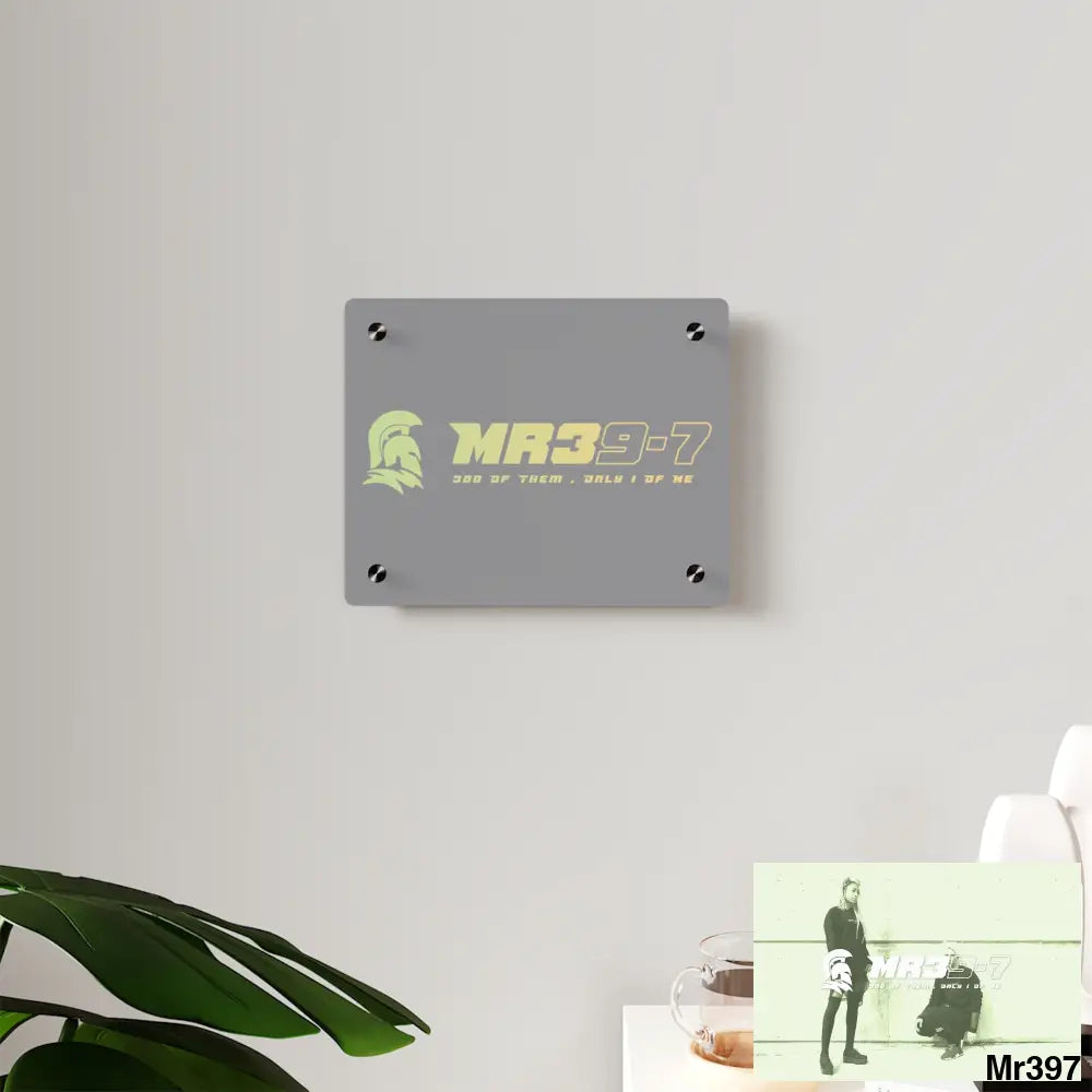 MR39 Sparta Sparta Acrylic Wall Art Panels Home Decor