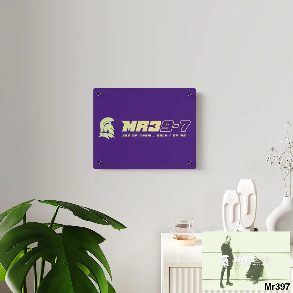 MR39 Sparta Sparta Acrylic Wall Art Panels Home Decor