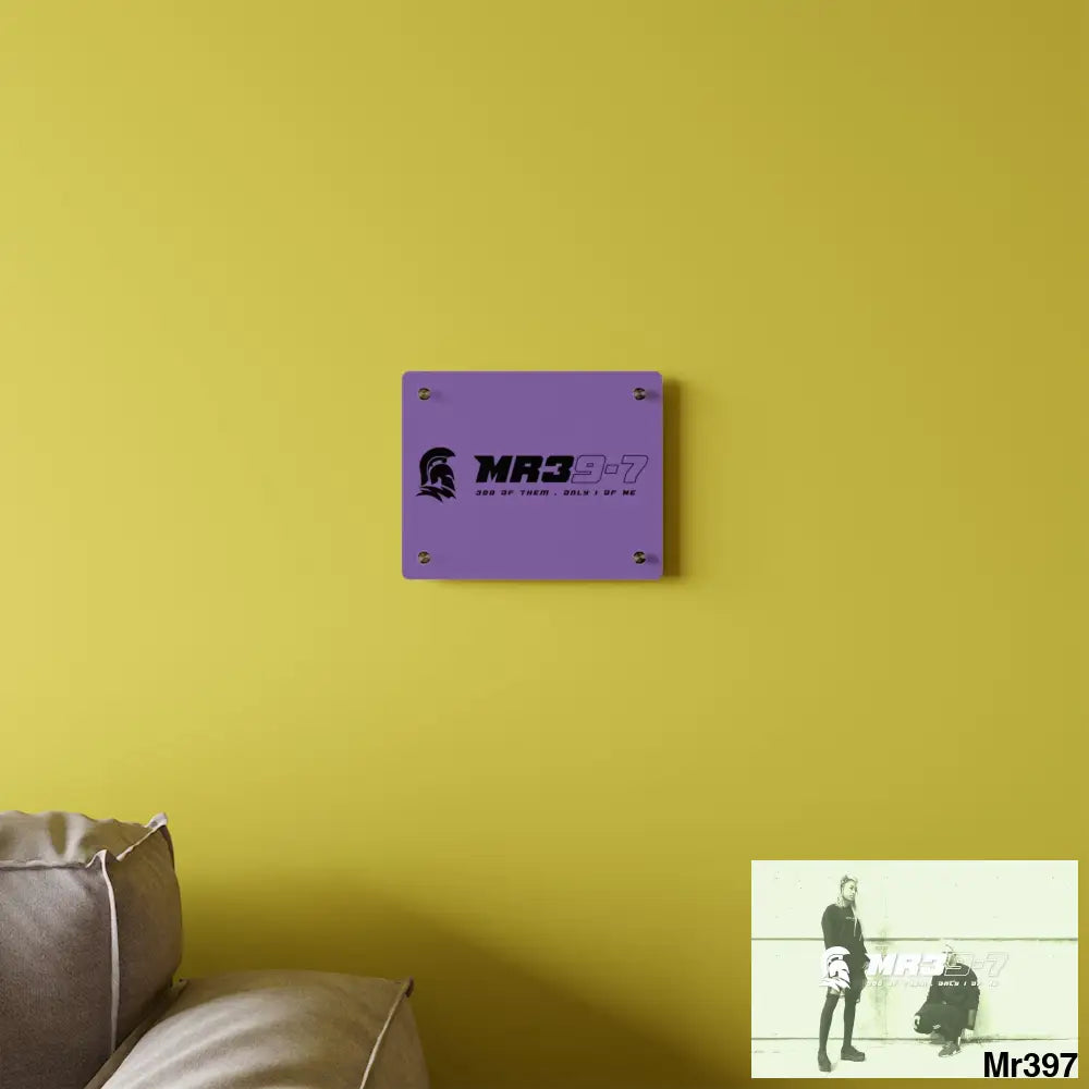 MR39 -Sparta Acrylic Wall Art Panels Home Decor