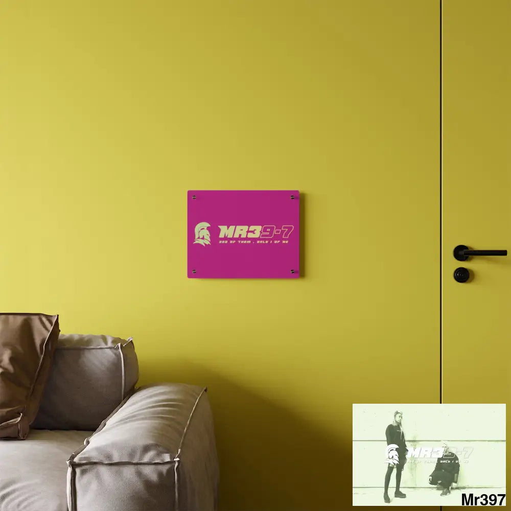 MR39 Sparta Sparta Acrylic Wall Art Panels Home Decor