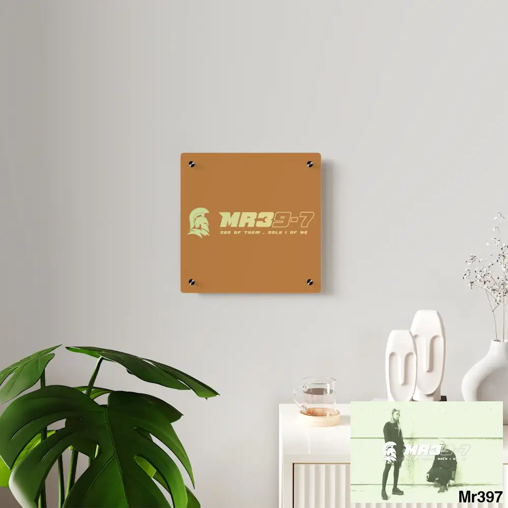 MR39 Sparta Sparta Acrylic Wall Art Panels Home Decor