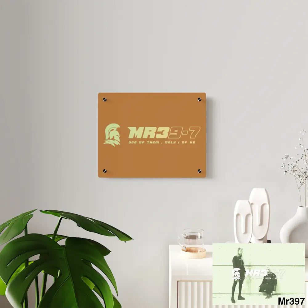 MR39 Sparta Sparta Acrylic Wall Art Panels Home Decor