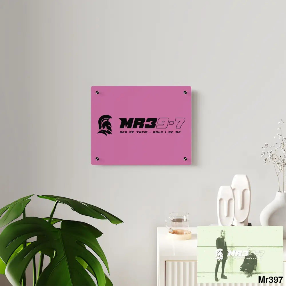 MR39 -Sparta Acrylic Wall Art Panels Home Decor