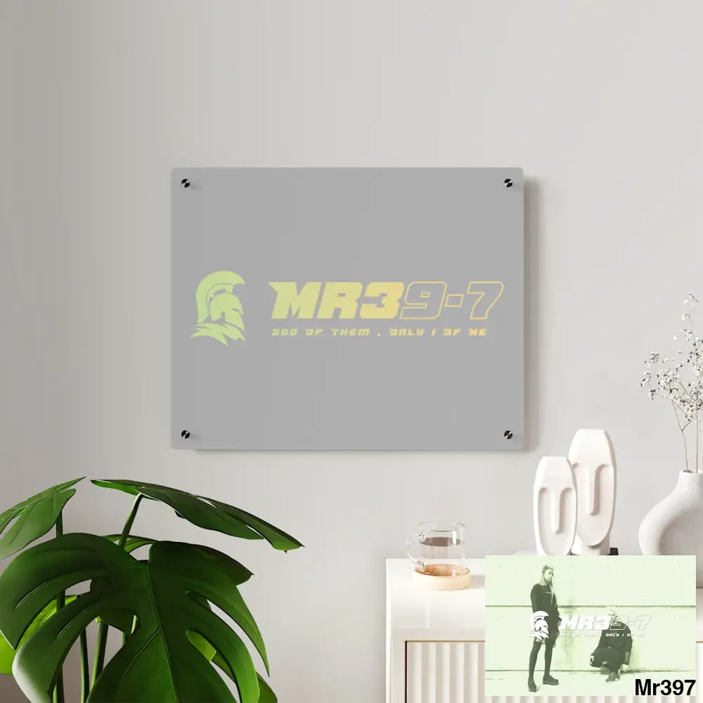MR39 Sparta Sparta Acrylic Wall Art Panels Home Decor