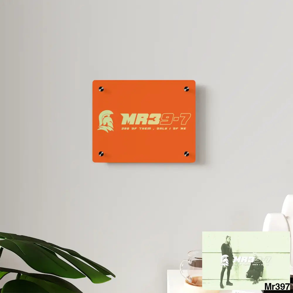 MR39 Sparta Sparta Acrylic Wall Art Panels Home Decor