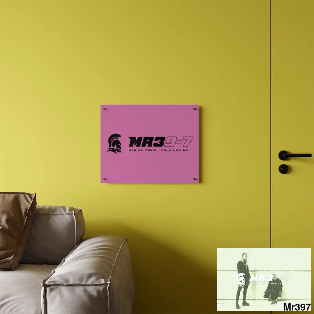 MR39 -Sparta Acrylic Wall Art Panels Home Decor