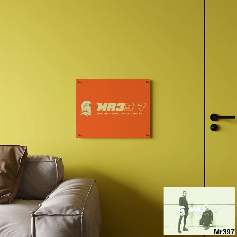 MR39 Sparta Sparta Acrylic Wall Art Panels Home Decor