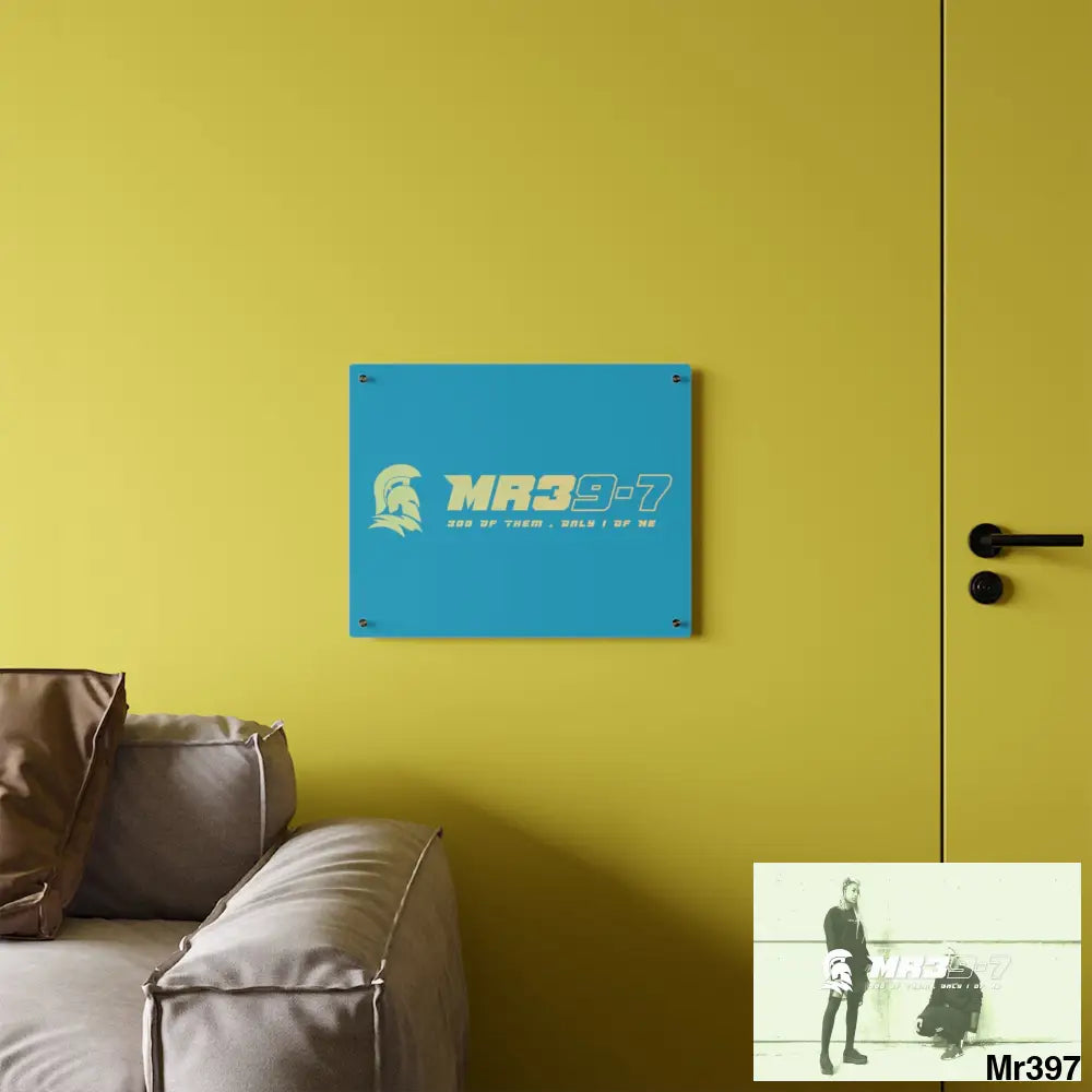 MR39 Sparta Sparta Acrylic Wall Art Panels Home Decor