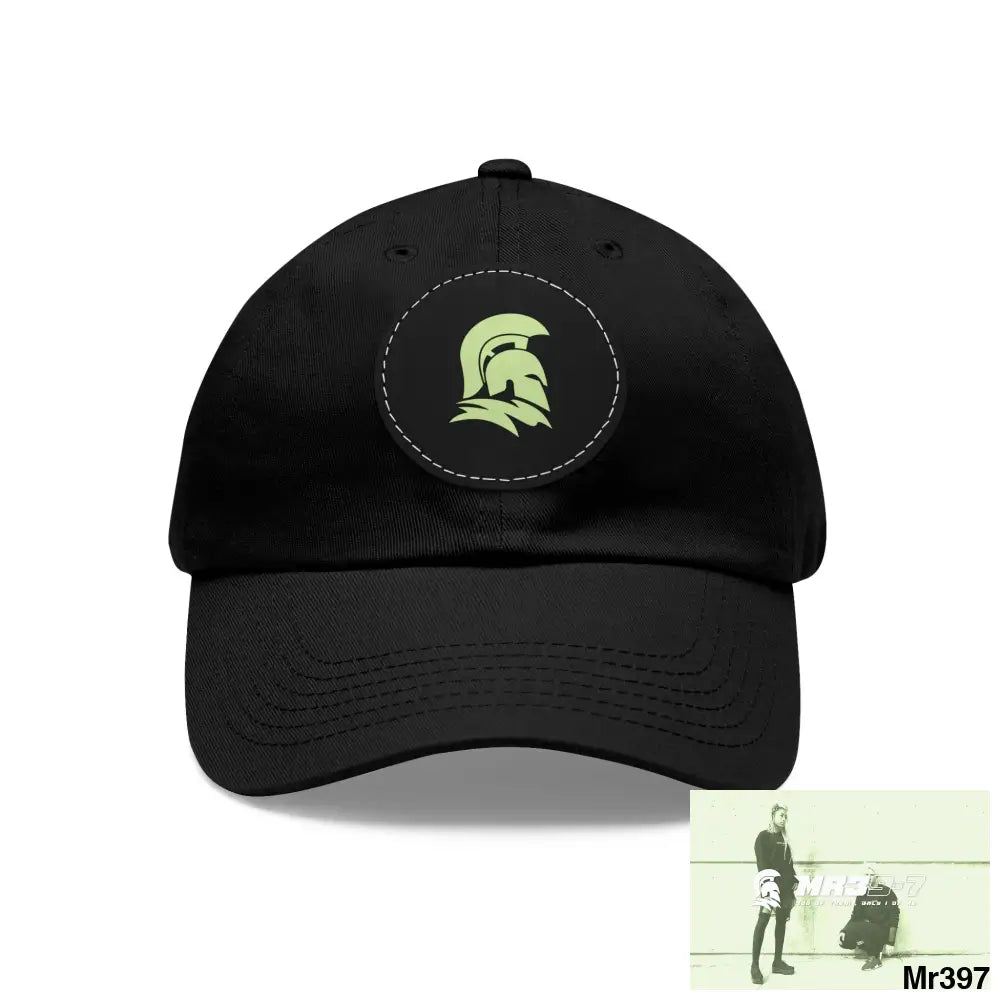 MR39 Sparta Dad Hat with Leather Patch (Round) Hats