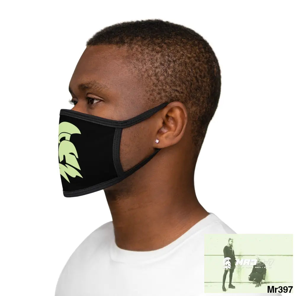 Mr39 SPARTA Mixed-Fabric Face Mask One size Accessories