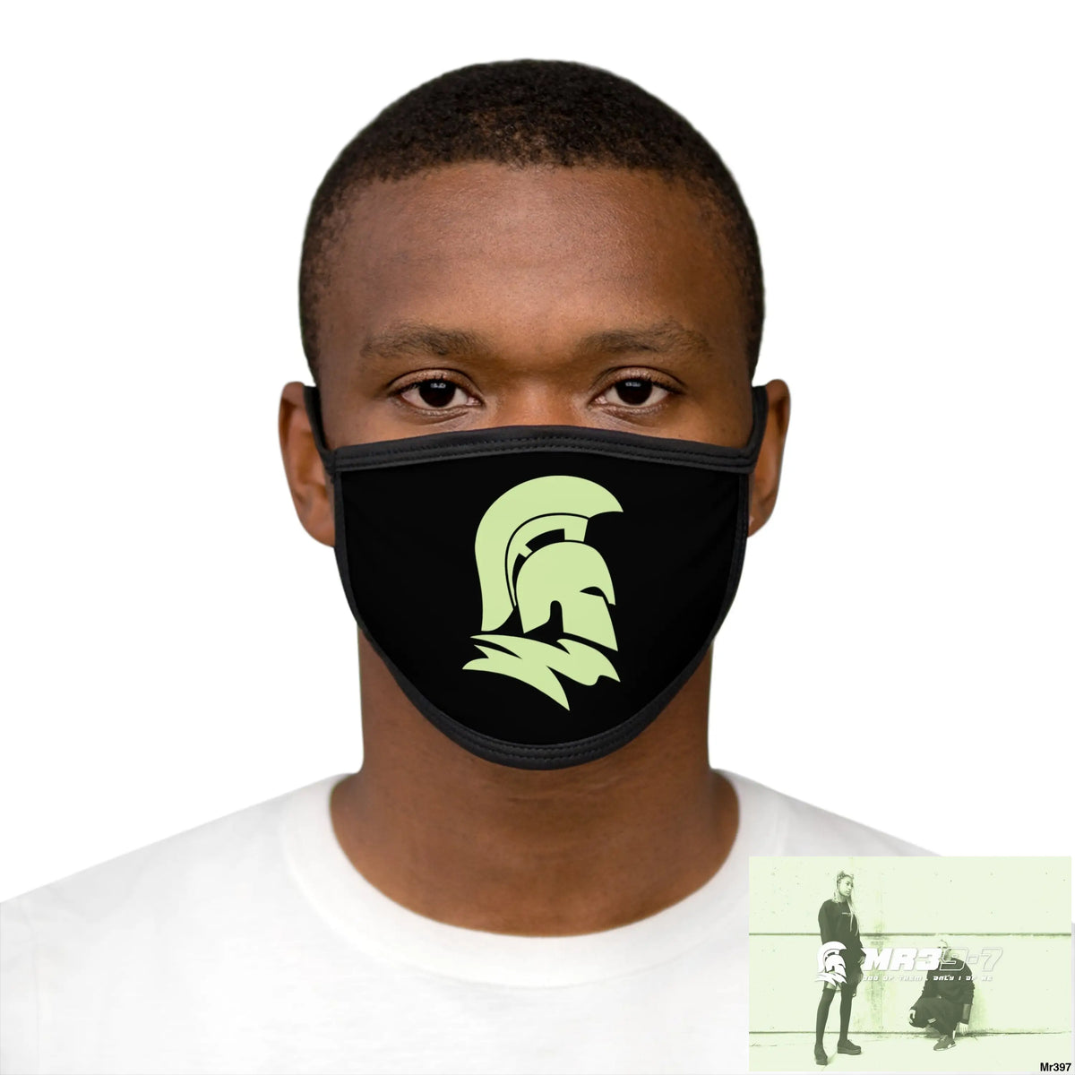 Mr39 SPARTA Mixed-Fabric Face Mask One size Accessories