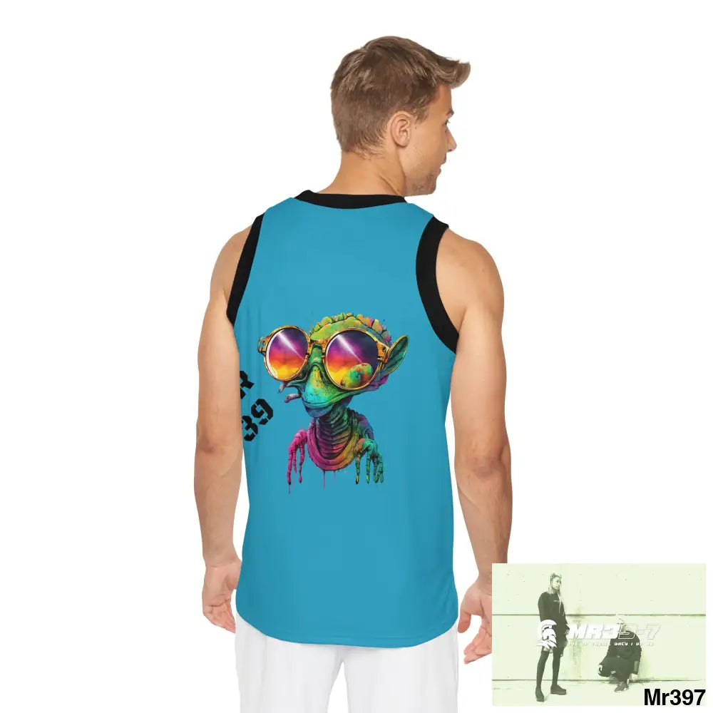 MR39 Tasered by the Met London 2021 Unisex Basketball Jersey (AOP) All Over Prints