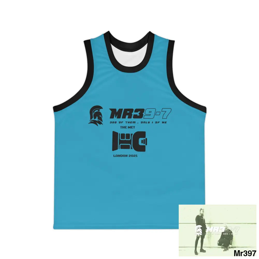 MR39 Tasered by the Met London 2021 Unisex Basketball Jersey (AOP) All Over Prints