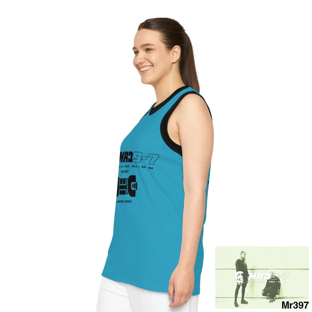 MR39 Tasered by the Met London 2021 Unisex Basketball Jersey (AOP) All Over Prints