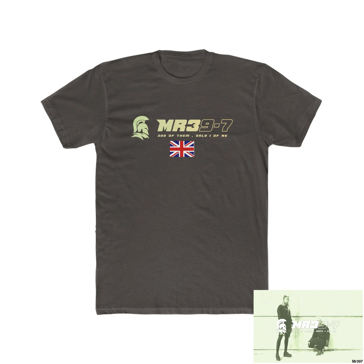 MR39 Telford & Wrekin -My home 2018 - Men’s Cotton Crew Tee Solid Dark Chocolate / S T-Shirt