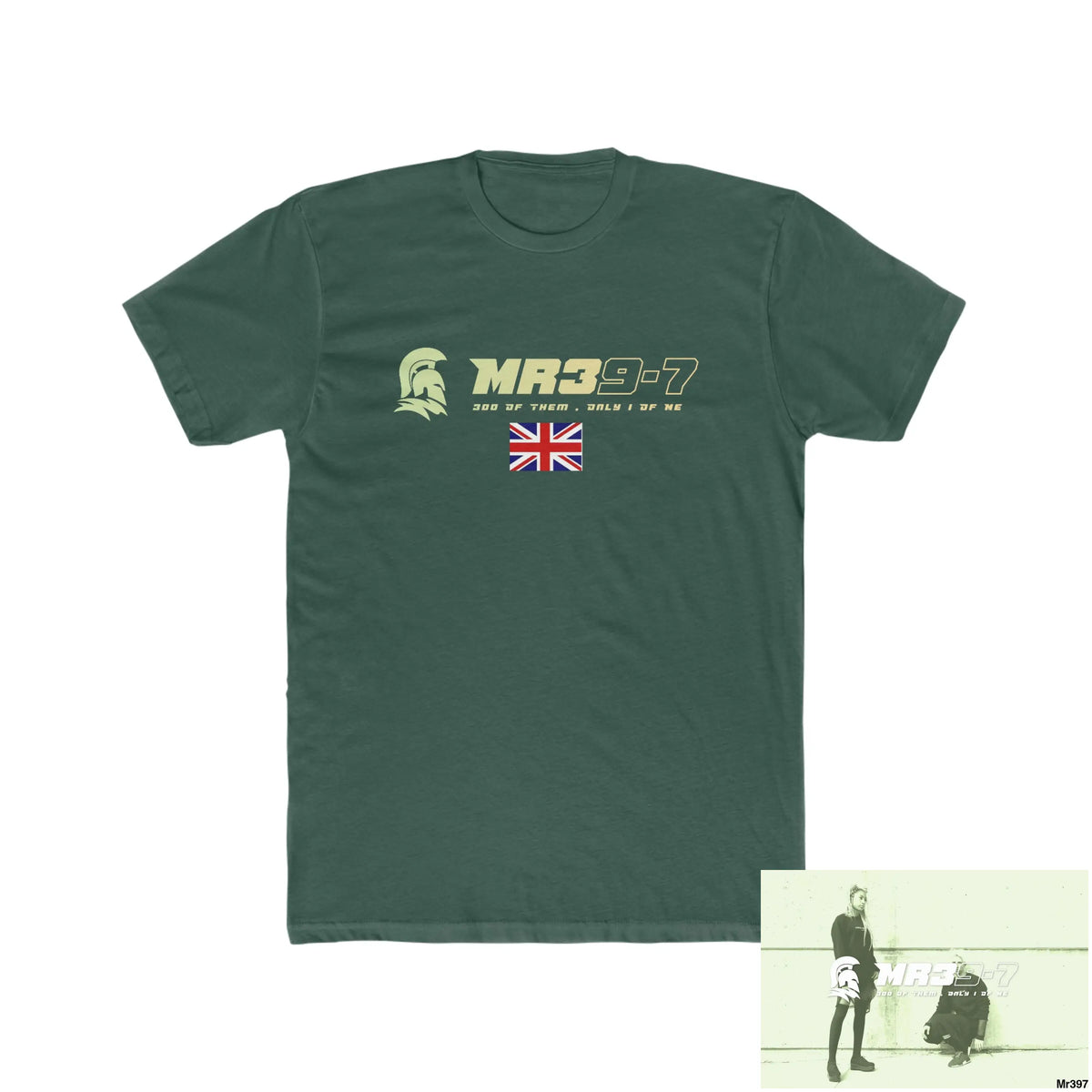 MR39 Telford & Wrekin -My home 2018 - Men’s Cotton Crew Tee Solid Forest Green / S T-Shirt