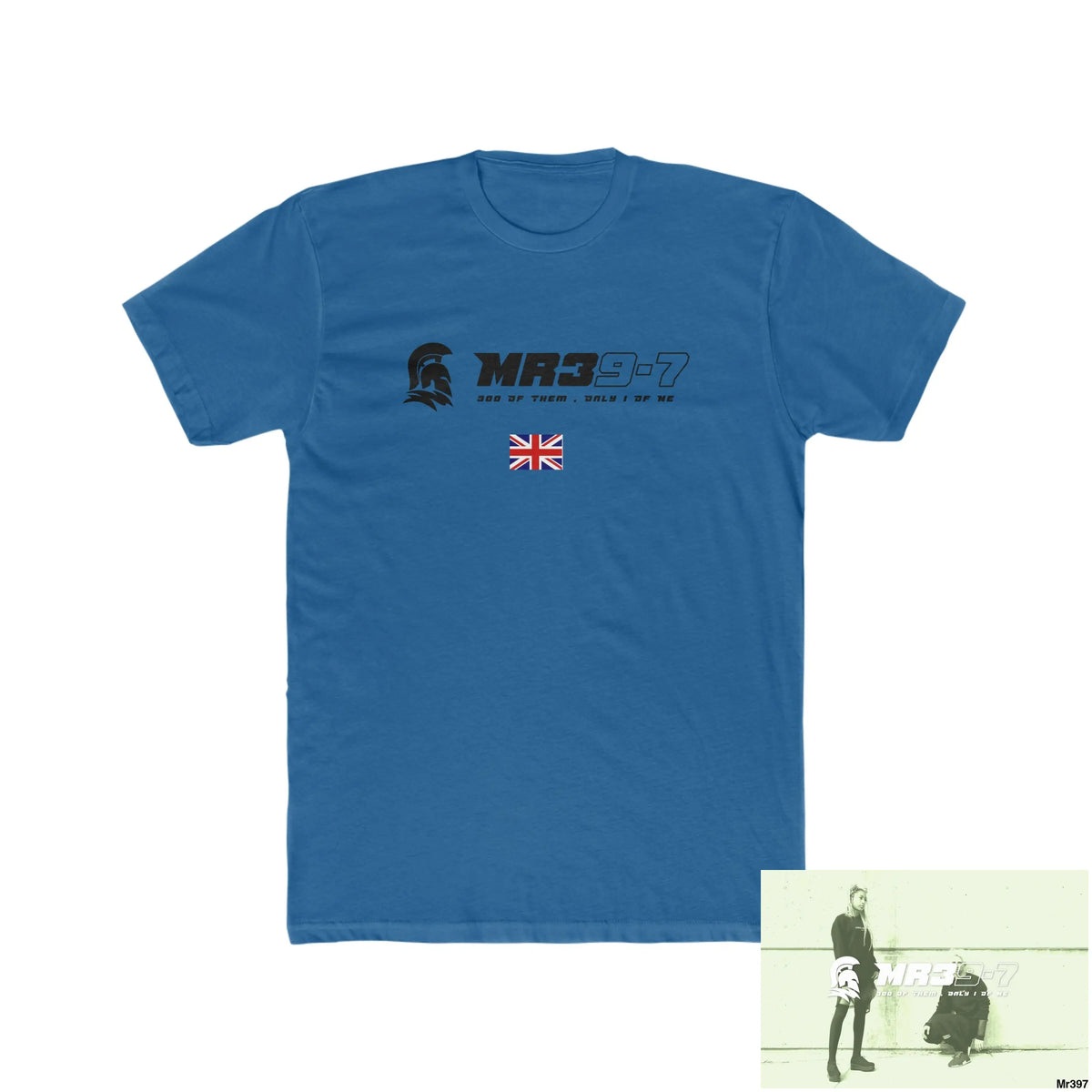 MR39 Thailand 02-16 Men’s Cotton Crew Tee Solid Cool Blue / S T-Shirt