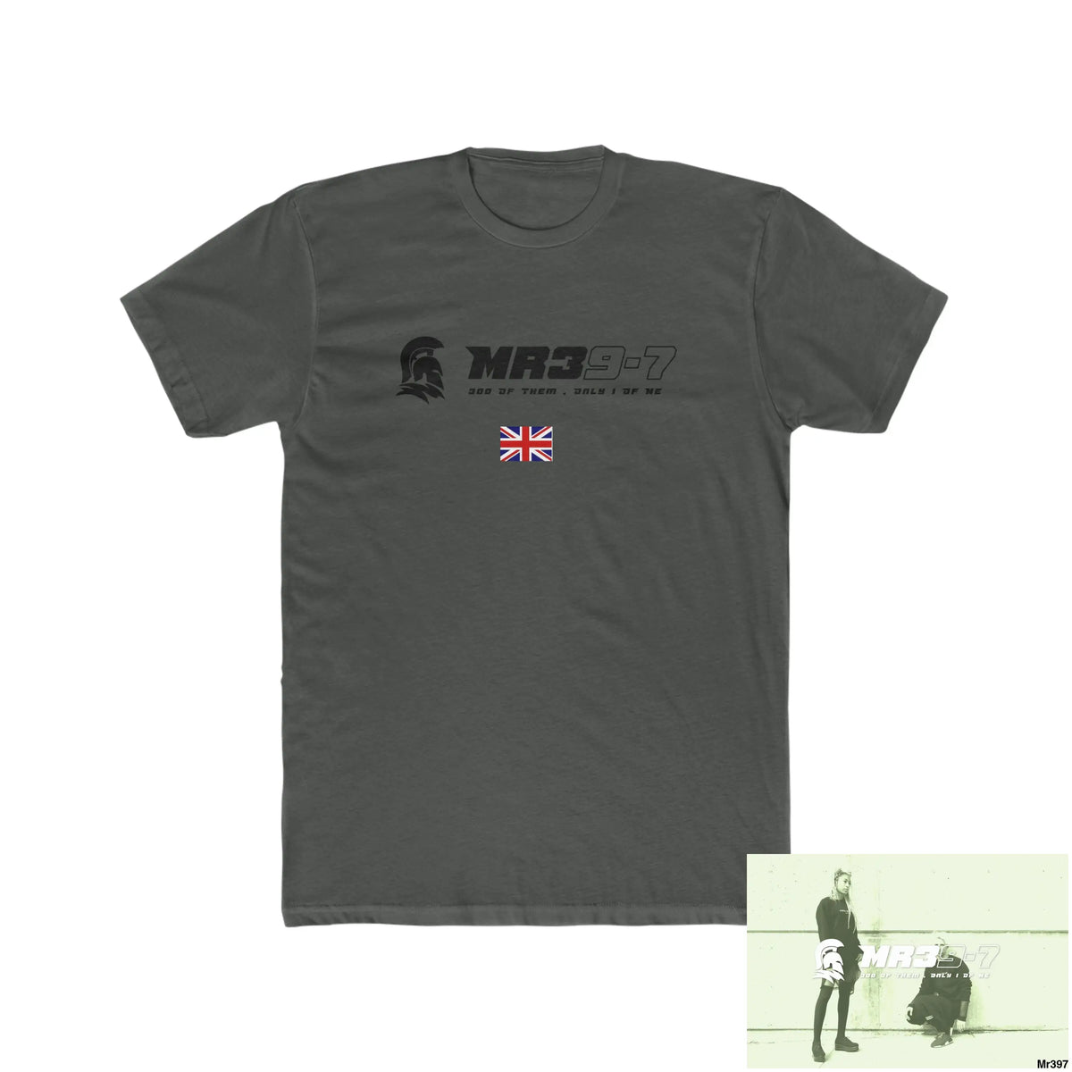 MR39 Thailand 02-16 Men’s Cotton Crew Tee Solid Heavy Metal / XS T-Shirt