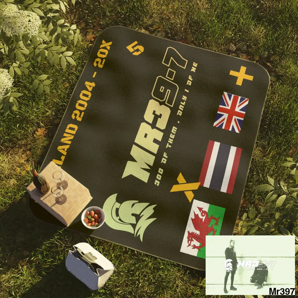 MR39 Thailand 04-10 Picnic Blanket 61’’ × 51’’ Home Decor