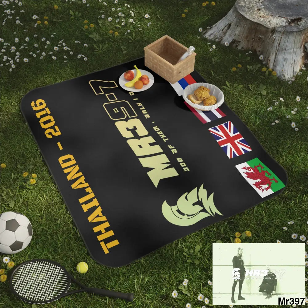 MR39 Thailand Picnic Blanket 61’’ × 51’’ Home Decor
