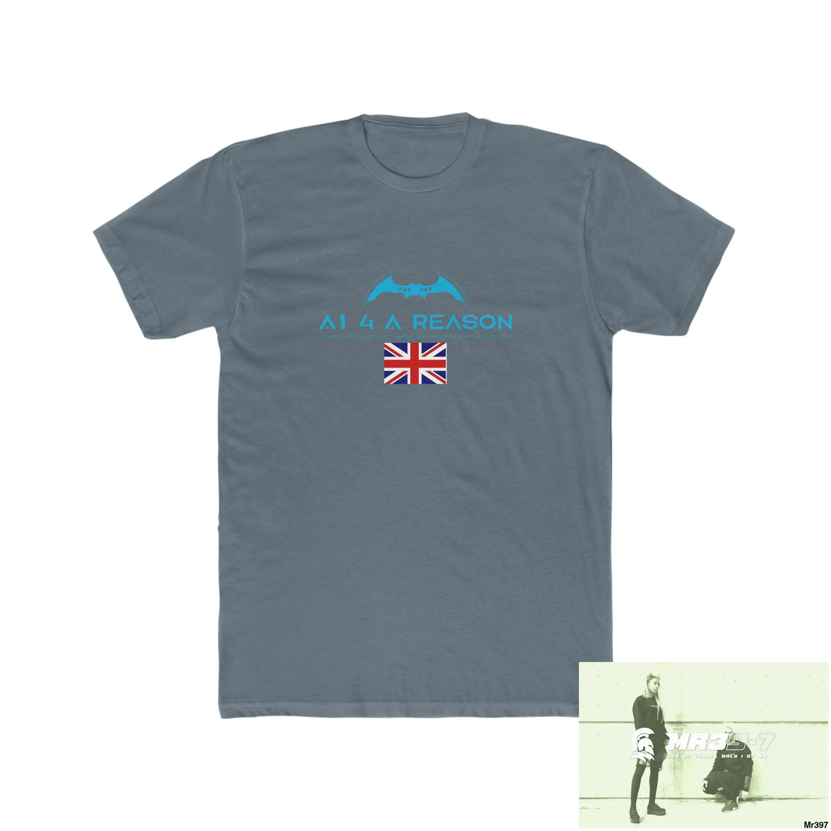 MR39 undercover SAS assassination Men’s Cotton Crew Tee Solid Indigo / S T-Shirt
