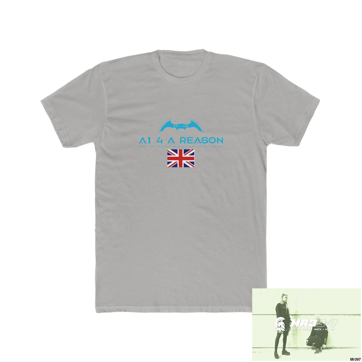 MR39 undercover SAS assassination Men’s Cotton Crew Tee Solid Light Grey / S T-Shirt
